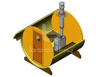 Баня-бочка «Мини»