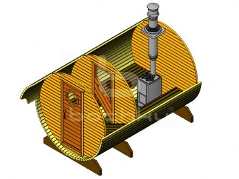 Баня-бочка «Стандарт»